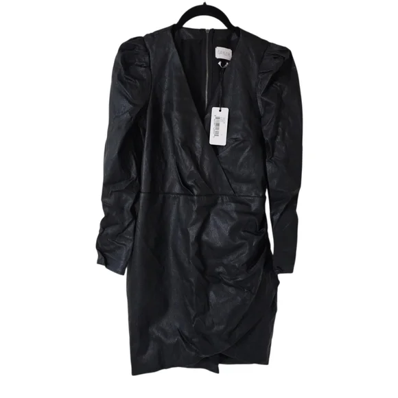 SAYLOR Cyan Leather Black Dress Small is available for purchase on au PAY  Market - Imported Goods Online Store Co.Ltd. | au PAY Market - Online  Shopping Site
